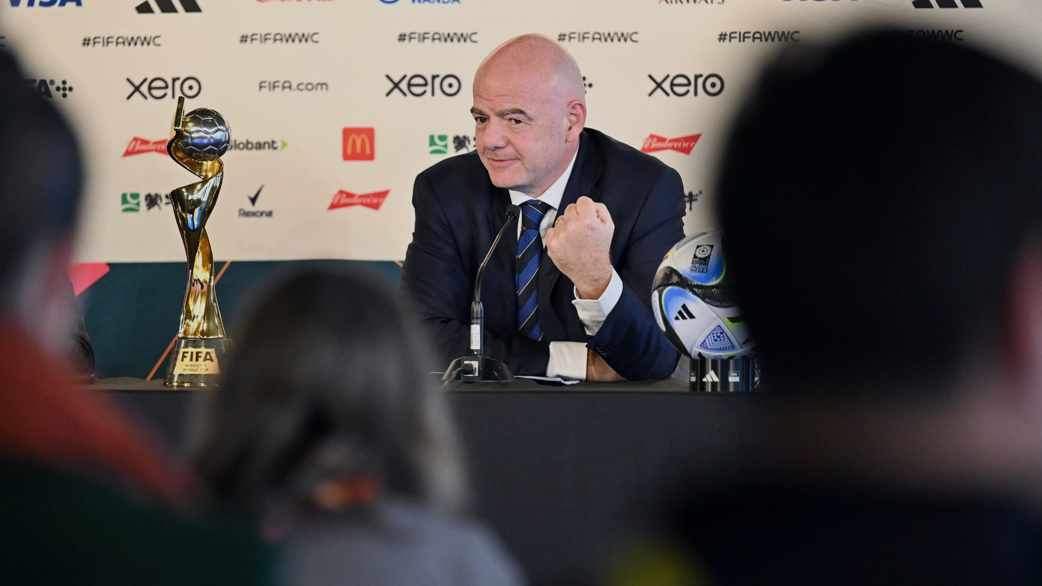 https://digitalhub.fifa.com/transform/7843e800-f02a-4f11-ab4a-112f2ab80227/FIFA-President-Attends-Official-Opening-Press-Conference-FIFA-Women-s-World-Cup-Australia-New-Zealand-2023?io=transform:fill,aspectratio:16x9,width:2048&quality=100&io=overlay:box,color:000f2c,opacity:15