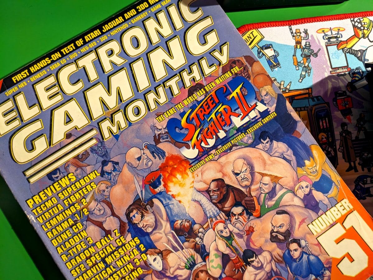 Un numero di Electronic Gaming Monthly