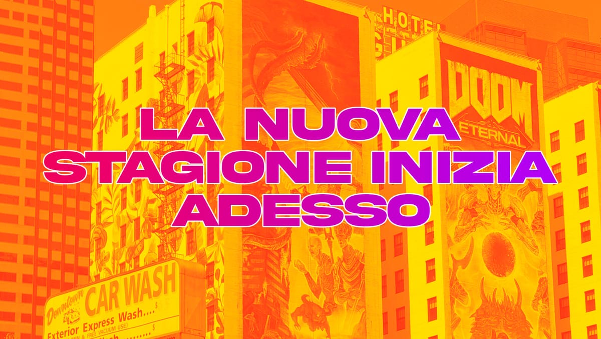 La nuova stagione inizia adesso
