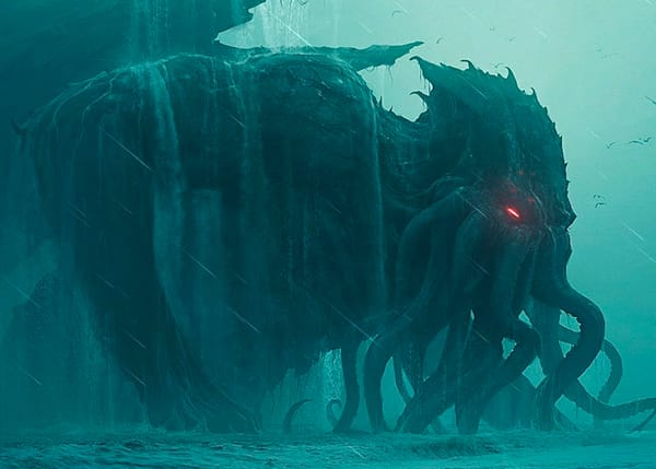 Mostri marini che se ne vanno